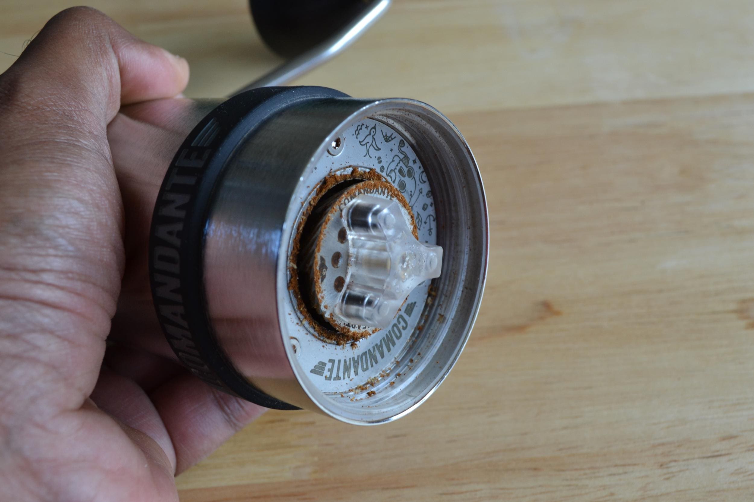 Commandante removing dial